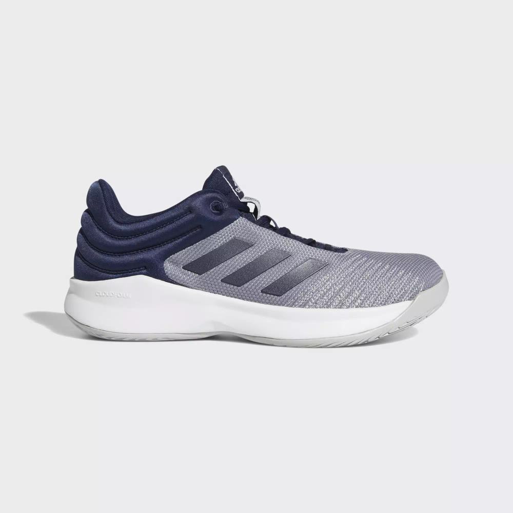 Adidas Pro Spark 2018 Low Tenis De Basketball Grises Para Hombre (MX-60730)